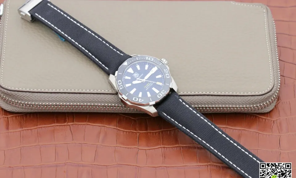 Tag Heuer Aquaracer 300M WAY211A.FC6362 V6 Factory 1:1 Best Edition Replica Watch Black Bezel